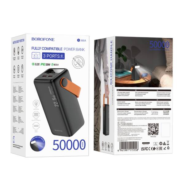 BJ66 Magnifico 22.5W+PD20W fully compatible power bank - Image 2