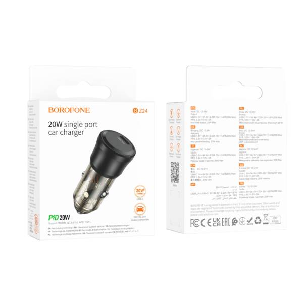 BZ24 Clever single port PD20W car charger