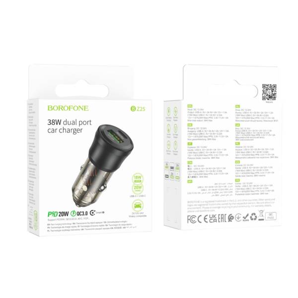 BZ25 Journey PD38W(1C1A) car charger