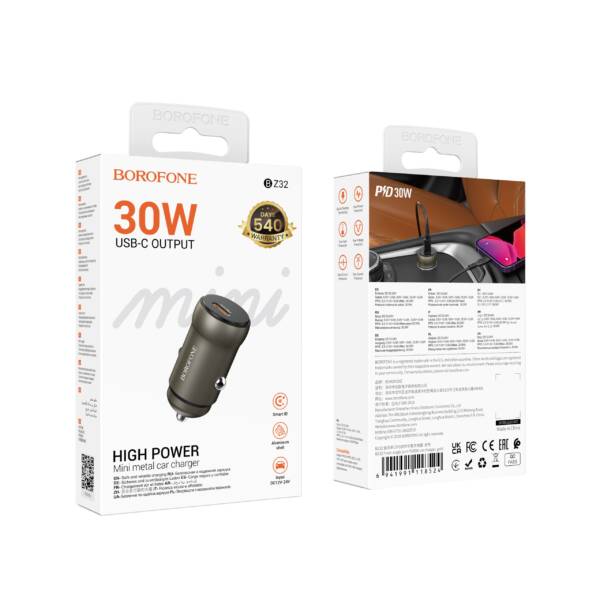 BZ32 Fresh single port PD30W car charger set - Image 5